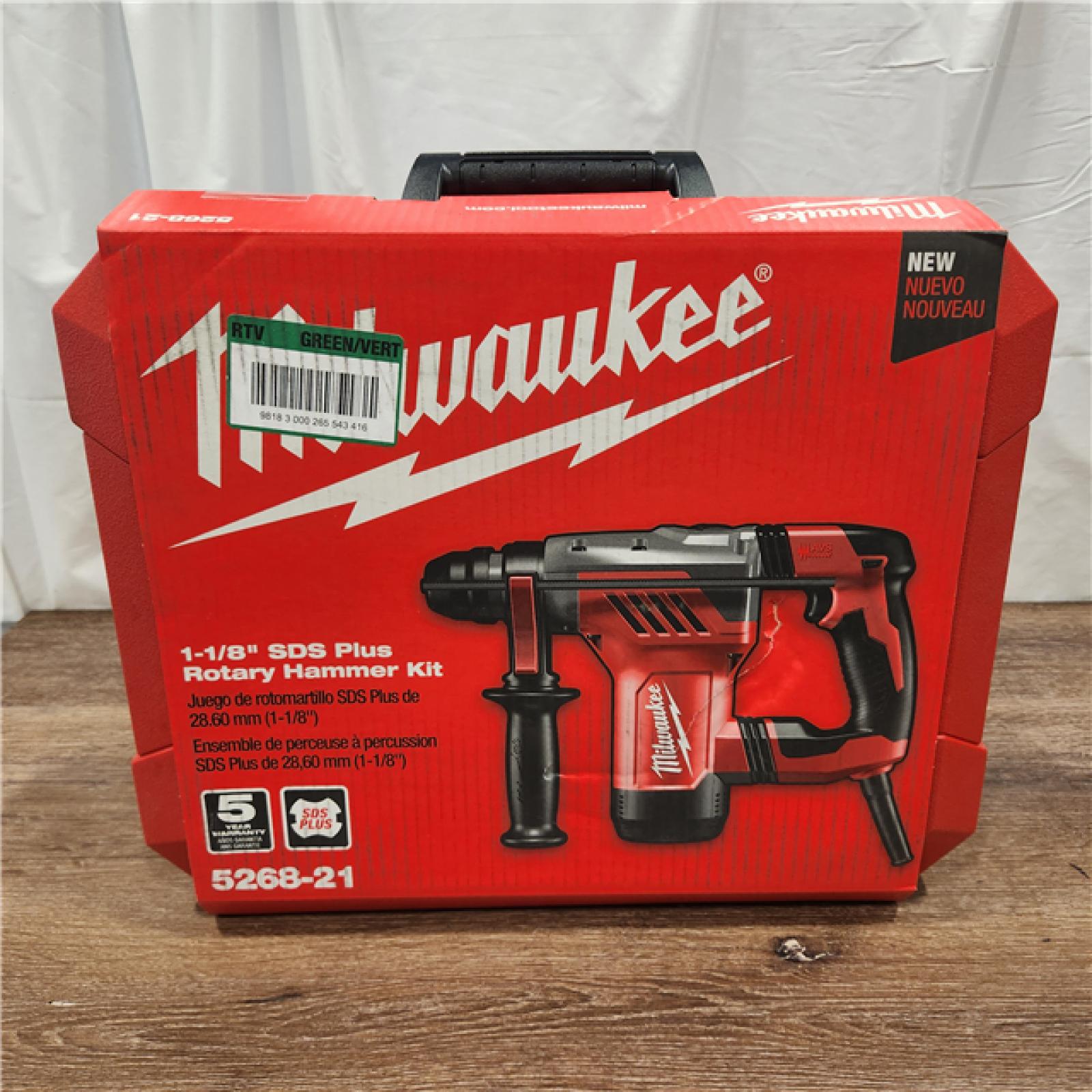 AS-IS Milwaukee 1-1/8 in. SDS-Plus Rotary Hammer