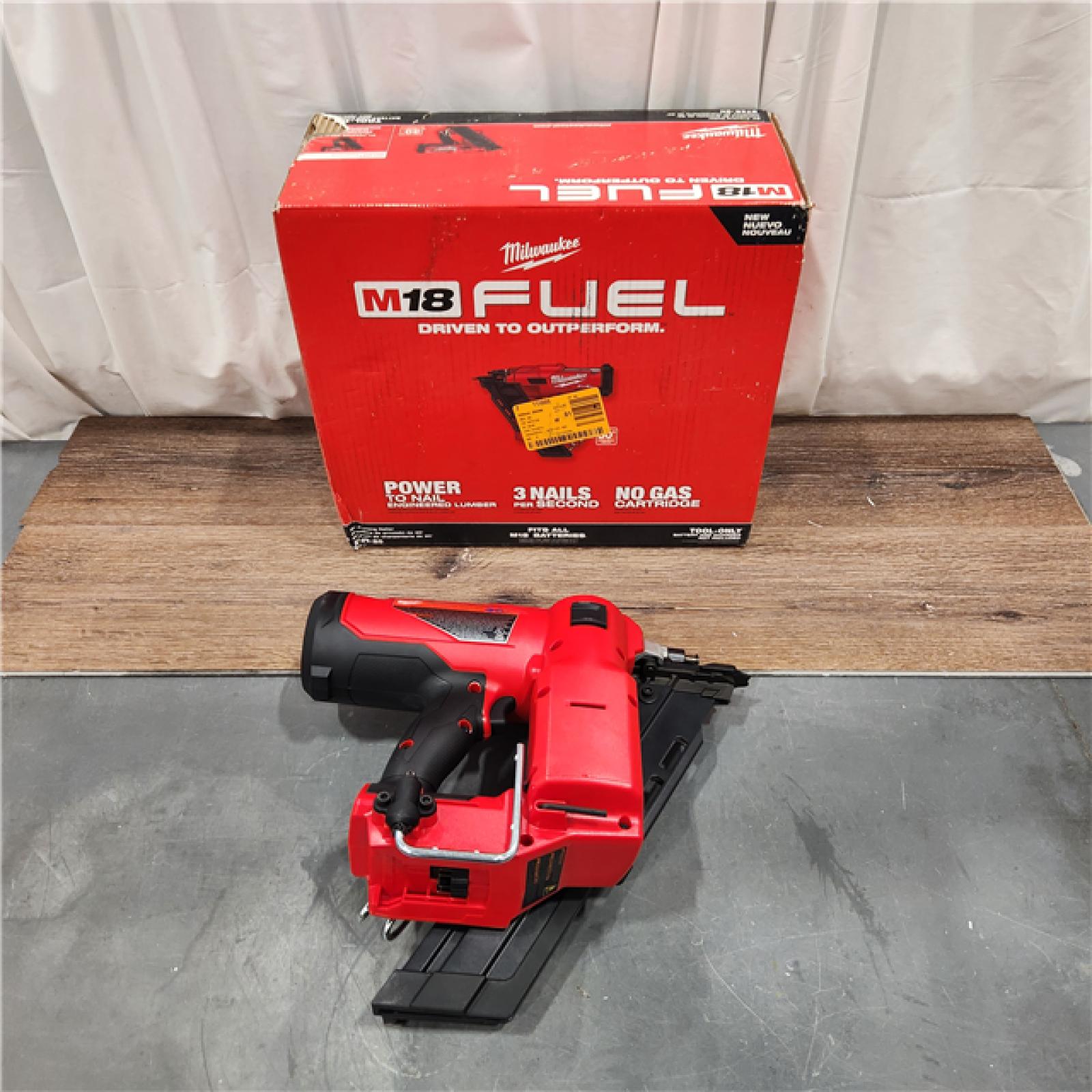 AS IS Milwaukee M18 FUEL 30 Degree Framing Nailer