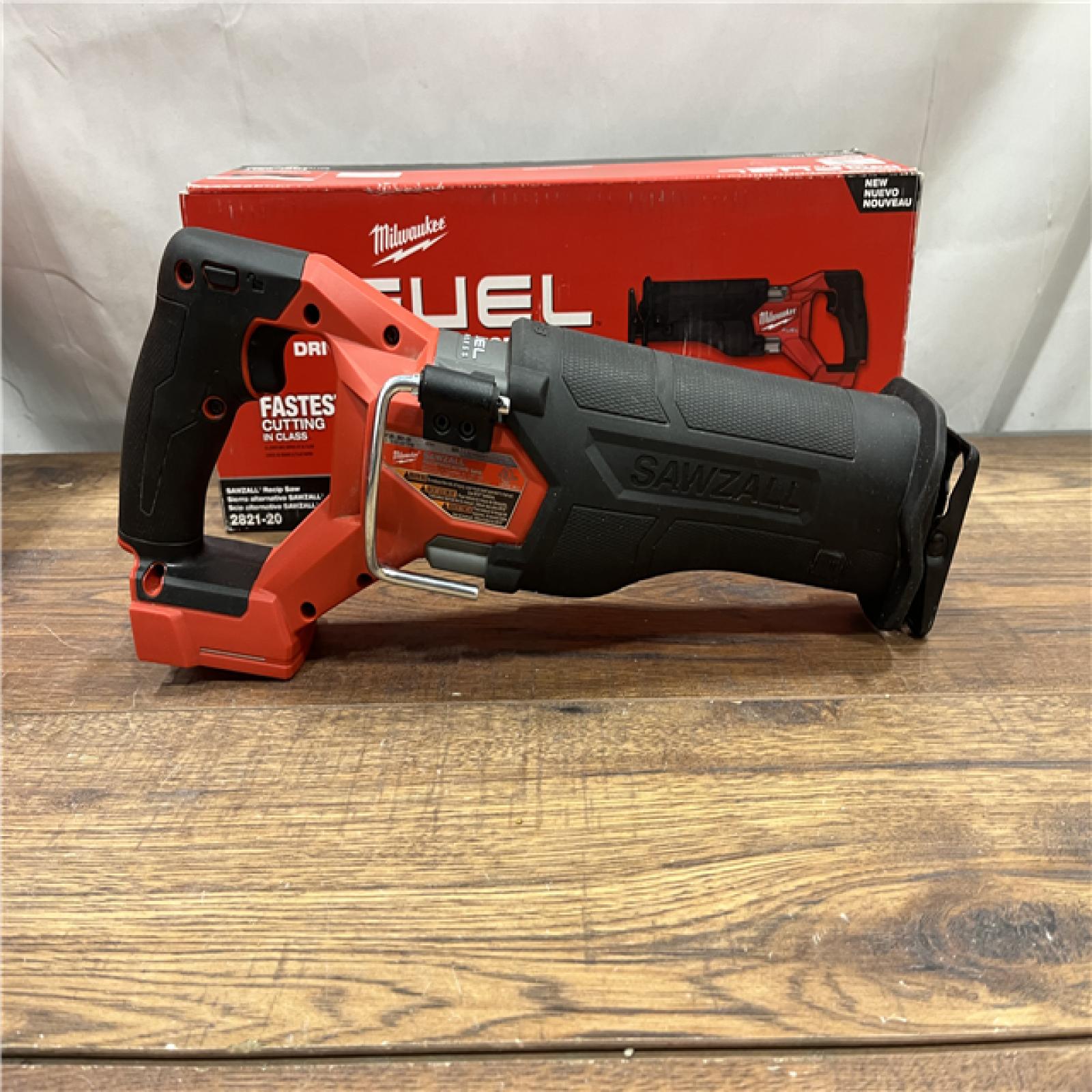 AS-IS Milwaukee M18 Fuel Sawzall Brushless Cordless Reciprocating Saw - No Charger, No Battery, Bare Tool Only