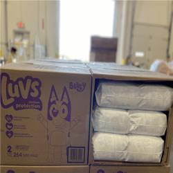 DALLAS LOCATION - Luvs Platinum Protection Baby Diapers Size 2 PALLET - ( 18 BOXES ) 264 DIAPERS PER BOX