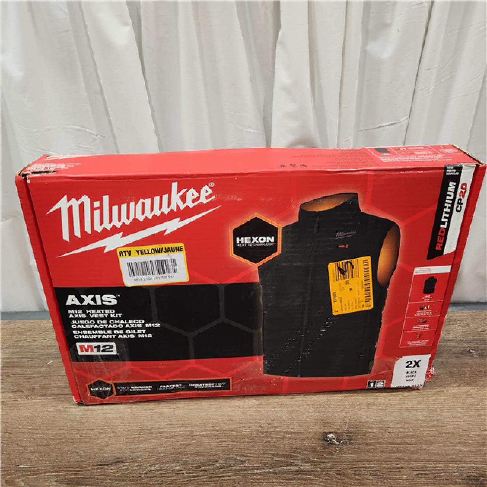 AS-IS Milwaukee Men's M12 Heated AXIS Vest