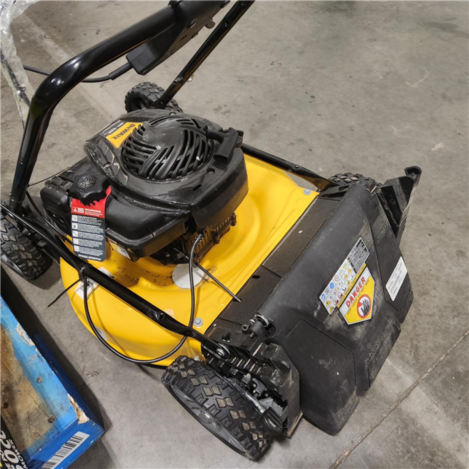 DALLAS LOCATION - AS-IS DEWALT 21 in. 150cc Briggs and Stratton 625ex Engine Rear Wheel Drive 2-in-1 Gas Self Propelled Walk Behind Lawn Mower