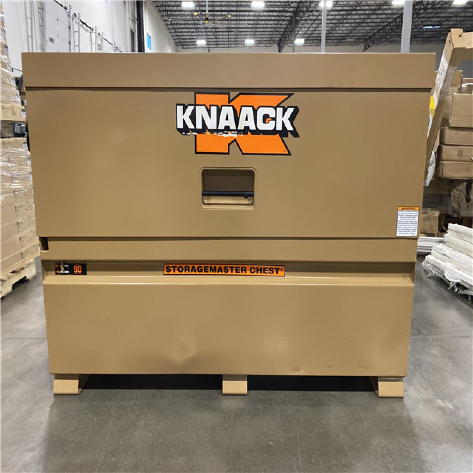 DALLAS LOCATION - Knaack 49 in. W x 30 in. L x 72 in. H, Steel Jobsite Storage Piano Box