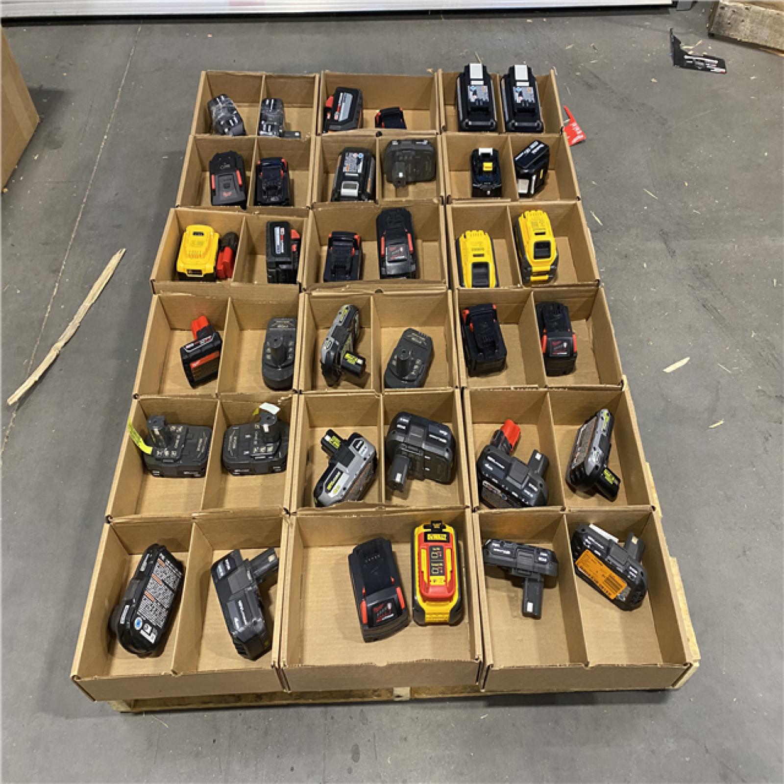 DALLAS LOCATION- AS-IS BATTERY PALLET