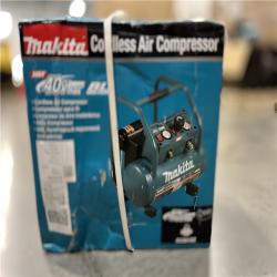 NEW! - Makita 40V max XGT Brushless Cordless 2 Gallon 135 PSI Quiet Series Air Compressor, Rechargeable Battery, Tool Only