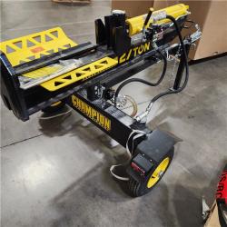 Dallas Location - As-Is Champion Power Equipment 27 Ton 224 cc Gas Powered Hydraulic Wood Log Splitter