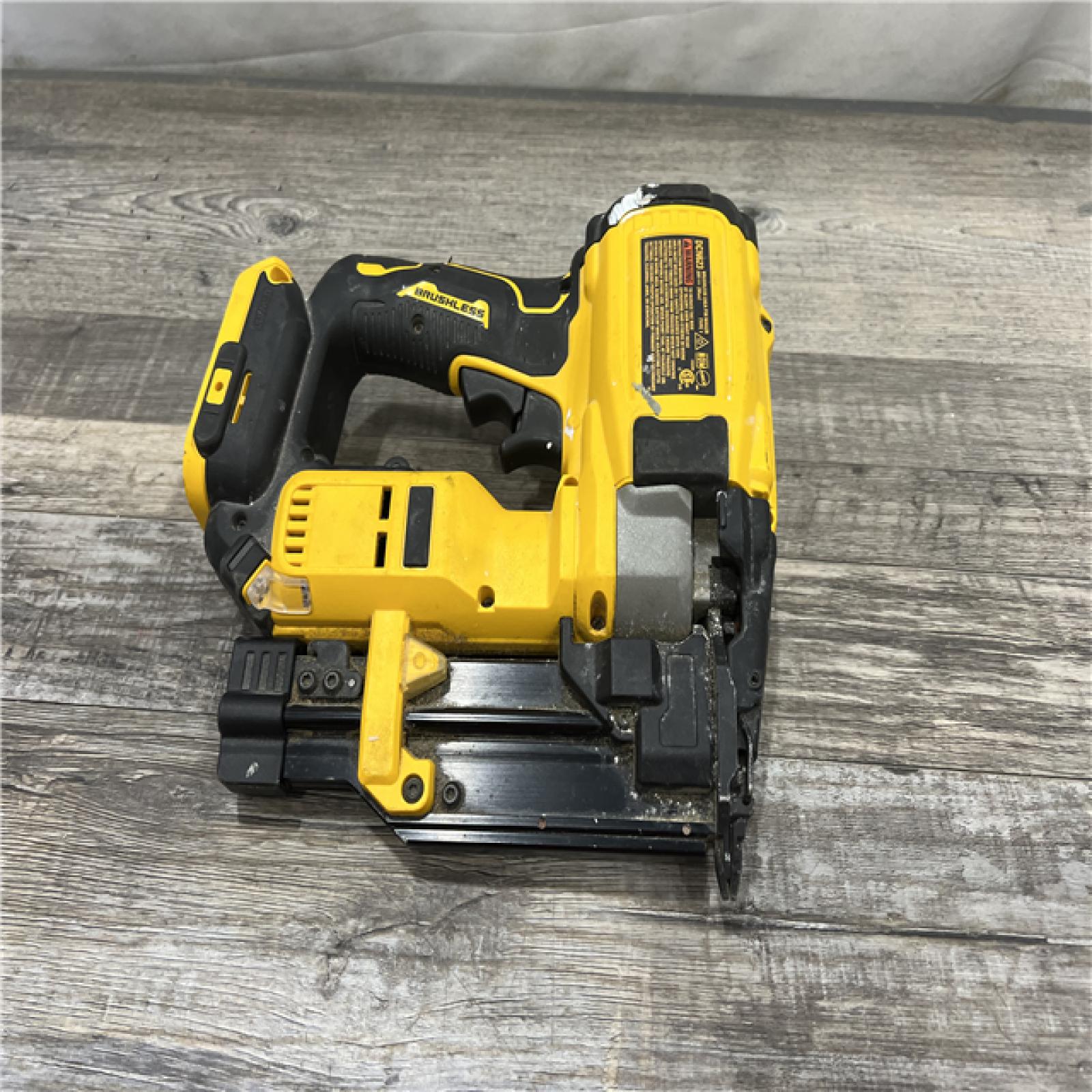 AS-IS DeWalt 20V MAX 23 Ga. Cordless Compact Pin Nailer Tool Only 20 V