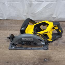 AS-IS DEWALT FLEXVOLT 60V MAX Cordless Brushless 7-1/4 in. Wormdrive Style Circular Saw (Tool Only)