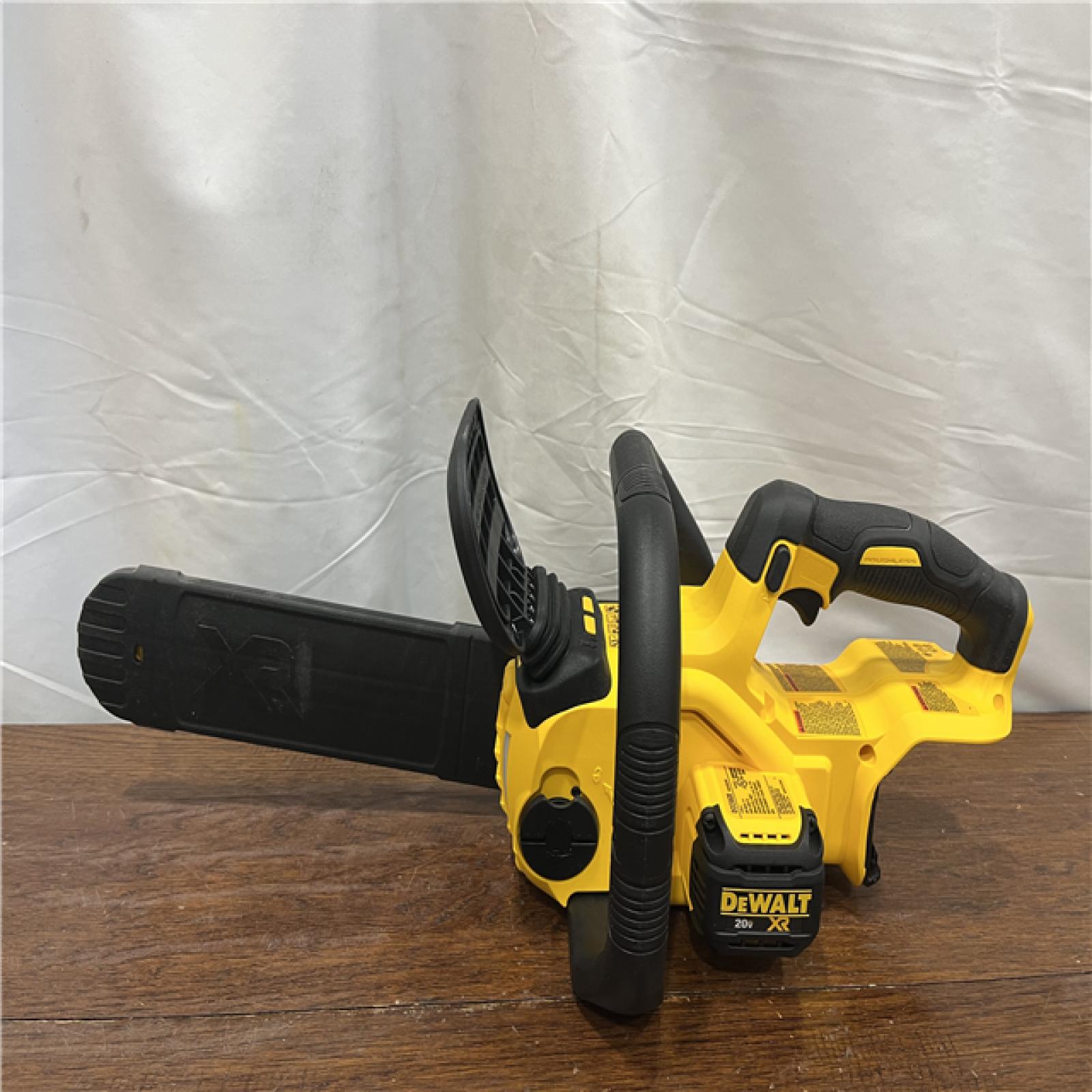 AS-ISDEWALT 20V MAX 12in. Brushless Cordless Battery Powered Chainsaw (Tool Only)