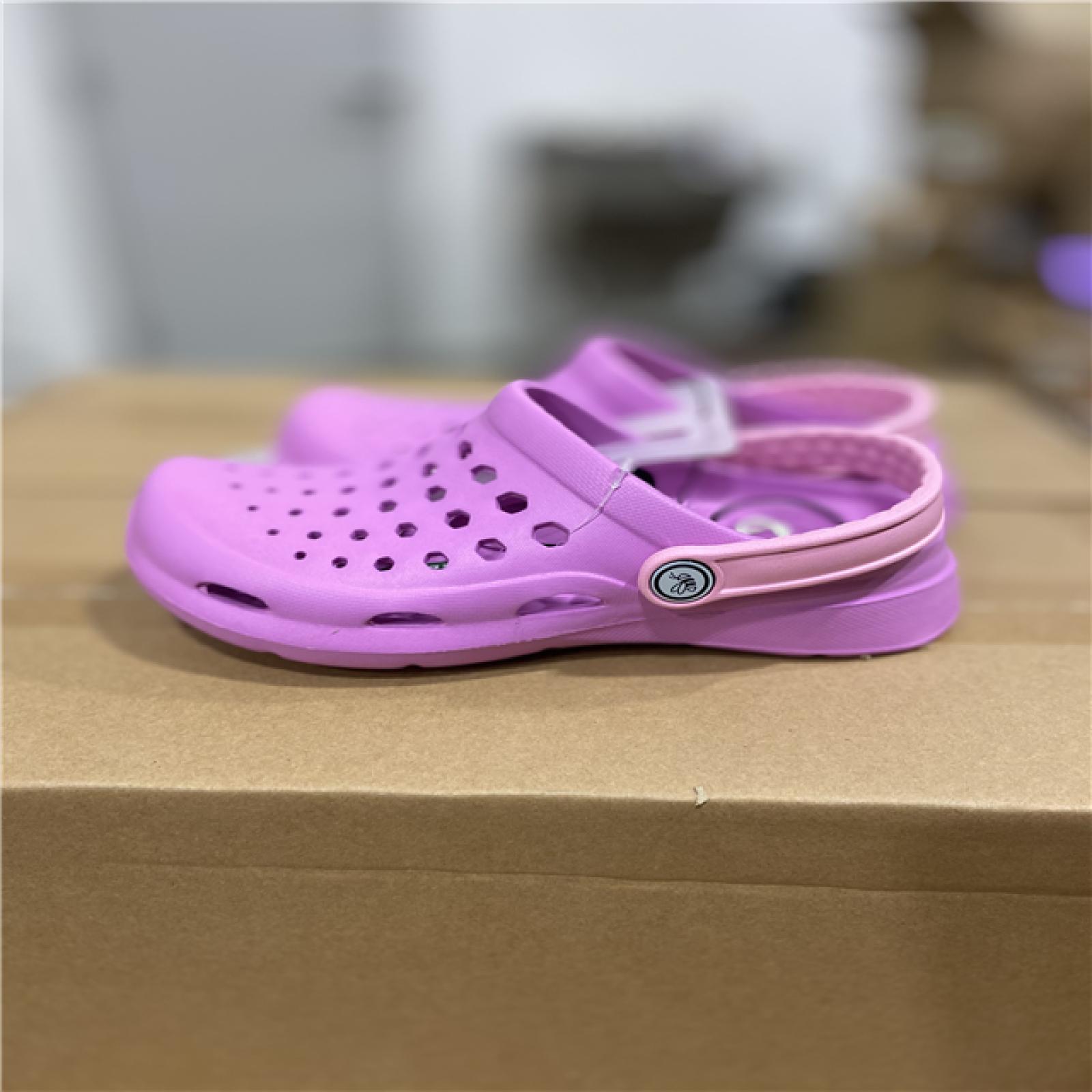 DALLAS LOCATION - NEW! JOYBEE'S KIDS DYLAN SLIP-ON CLOGS PINK  - ( 132 PAIRS )