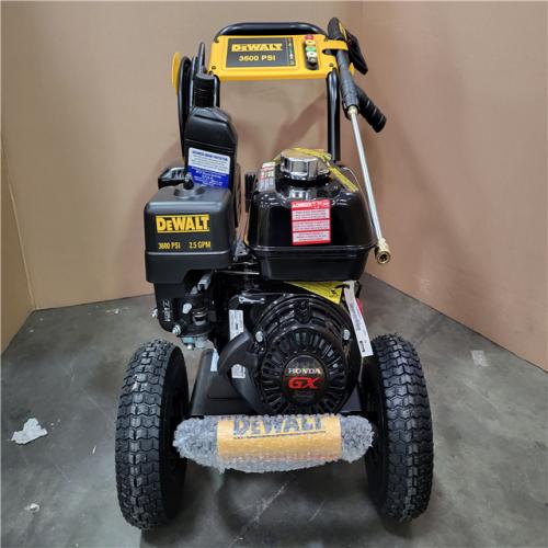 CALIFORNIA AS-IS DEWALT HIGH PERFORMANCE EASY START HONDA GX 200 3600 PSI GAS  PRESSURE WASHER