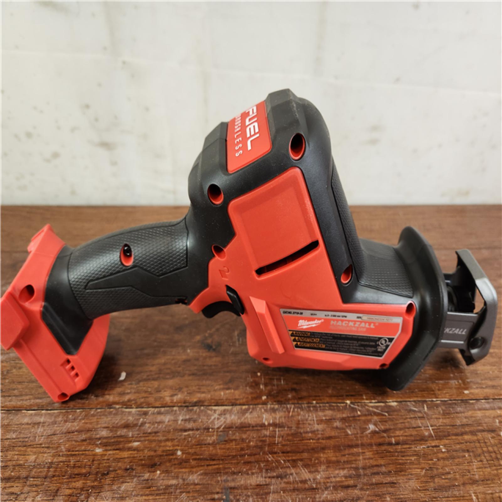 AS-IS Milwaukee M18 FUEL HACKZALL Brushless Cordless Reciprocating Saw (Tool Only)