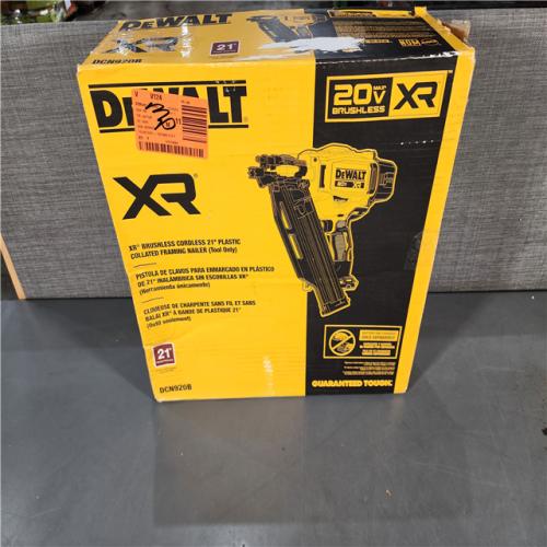 HOUSTON LOCATION - AS-IS DEWALT 20-Volt 21Â° Cordless Framing Nailer (Tool-Only)