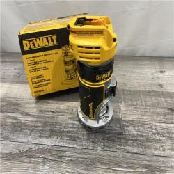 AS-IS Dewalt 20V MAX XR Brushless Cordless Compact Router (Tool Only)