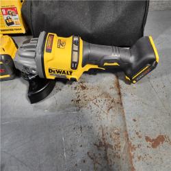 HOUSTON LOCATION - AS-IS DeWalt Flexvolt 60V Max Cordless Grinder  4.5 in; 6 in  Kit  1 KT (115-DCG418X2)