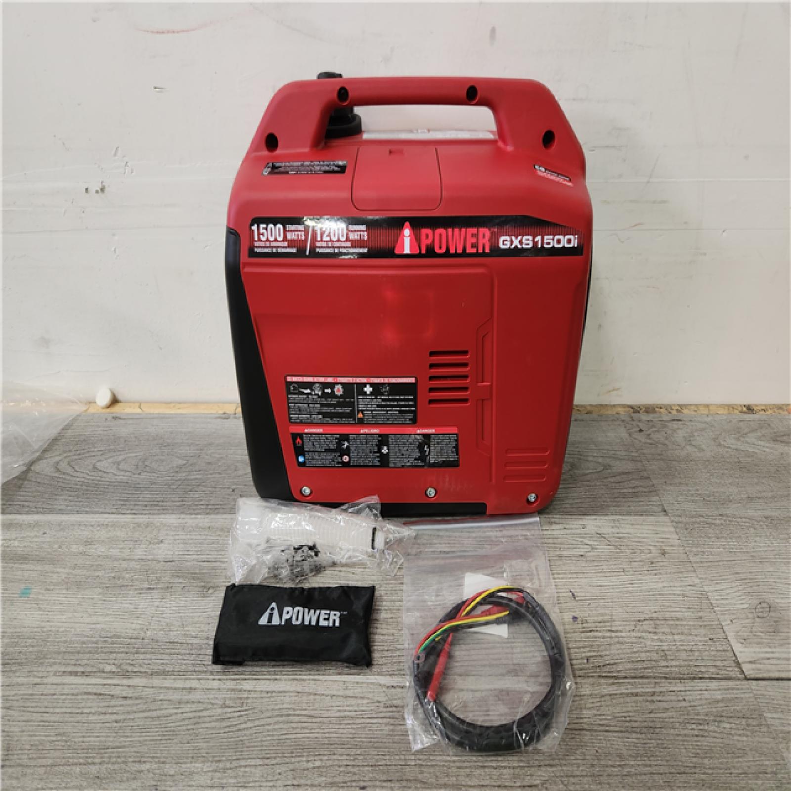 Phoenix Location A-iPower 1500-Watt Recoil Start Gasoline Powered Ultra-Light Inverter Generator with 60cc OHV Engine and CO Sensor Shutdown