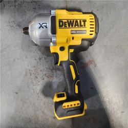 HOUSTON LOCATION - AS-IS (APPEARS LIKE NEW) DEWALT 20V MAX* XR 1/2  High Torque Impact Wrench with Hog Ring Anvil