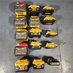 HOUSTON LOCATION - AS-IS DEWALT BATTERY PACK QTY - 15