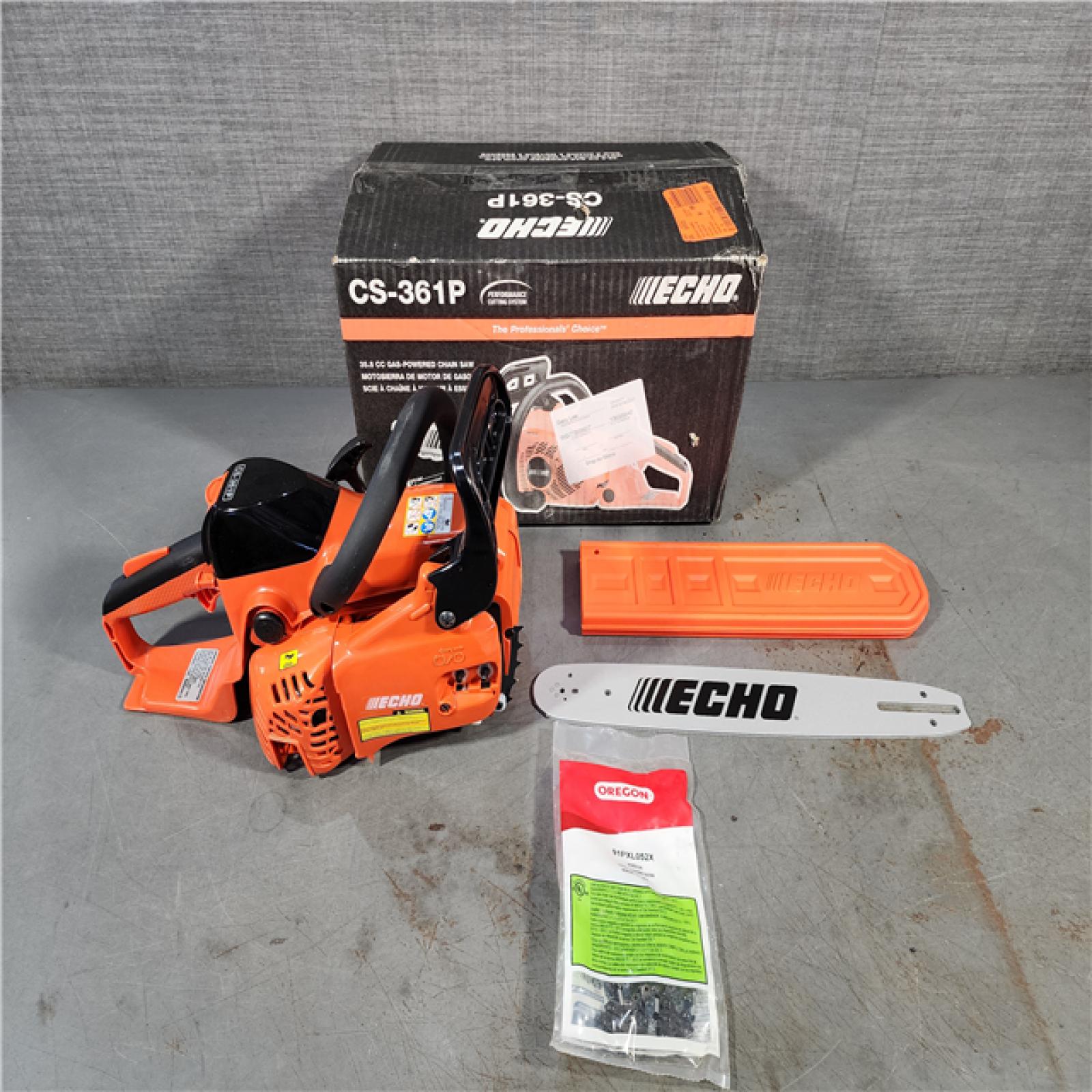 HOUSTON LOCATION - AS-IS ECHO 14 in. 35.8 Cc Gas 2-Stroke Rear Handle Chainsaw