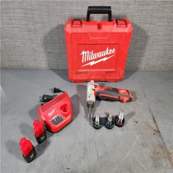 HOUSTON LOCATION - AS-IS M12 12-Volt Lithium-Ion Cordless PEX Expansion Tool Kit with (2) 1.5 Ah Batteries, (3) Expansion Heads and Hard Case