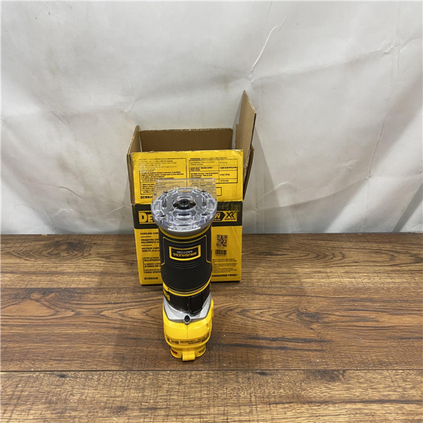 AS-IS Dewalt 20V MAX XR Brushless Cordless Compact Router (Tool Only)