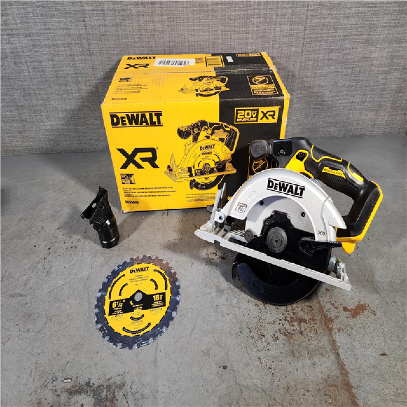 HOUSTON LOCATION - AS-IS DeWALT DCS565B 20V Max Brushless 6.5   Cordless Circular Saw