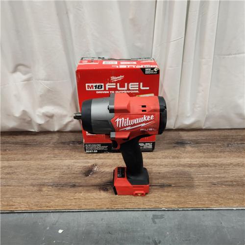 AS IS Milwaukee M18 FUEL 18V Lithium-Ion Brushless Cordless 1/2 in. Impact Wrench with Friction Ring (Tool-Only)