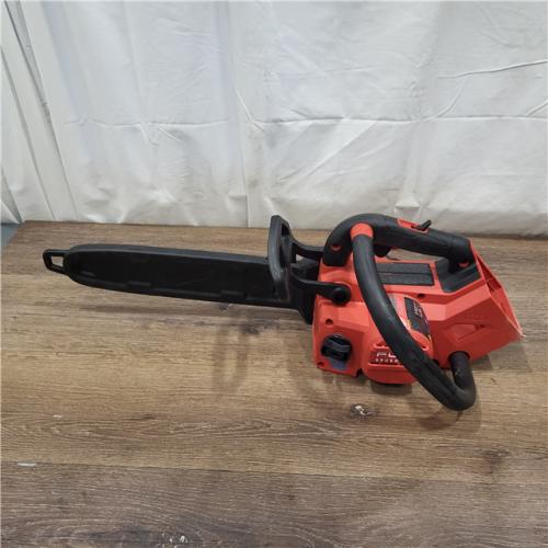 AS-IS Milwaukee Tool 2826-20T M18 FUEL 14  Top Handle 18-Volt Lithium-Ion Brushless Electric Cordless Chainsaw (Tool-Only)