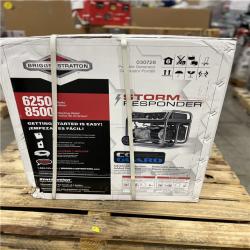 DALLAS LOCATION - Briggs & Stratton Storm Responder 6,250-Watt Gasoline Powered Recoil Start Portable Generator with OHV Engine