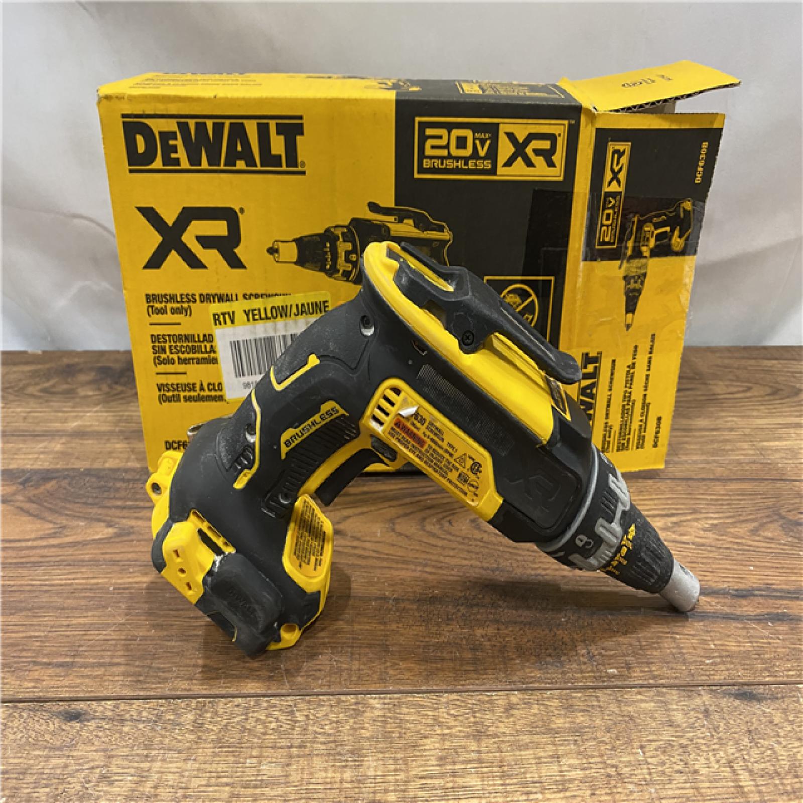 AS IS DeWalt DCF630B 20V Cordless Brushless Screw Gun (Tool Only)