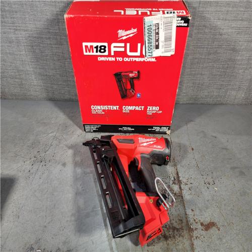 HOUSTON LOCATION - AS-IS Milwaukee 2841-20 18V Cordless Gen II 16 Gauge Angled Finish Nailer (Tool Only)