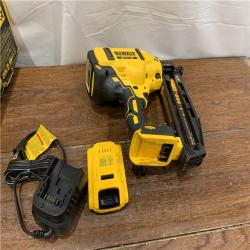 AS-ISDeWalt DCN660D1 20V 16 Gauge Cordless Angled Finish Nailer Kit W/ 2Ah Battery