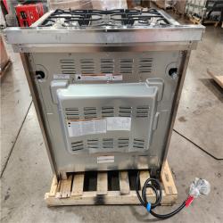 Phoenix Location NEW Bravo KITCHEN 36 in. 5 Burner Dual Fuel Range with Gas Stove and Electric Oven and True Convection Bake Function in Stainless Steel BV361RD