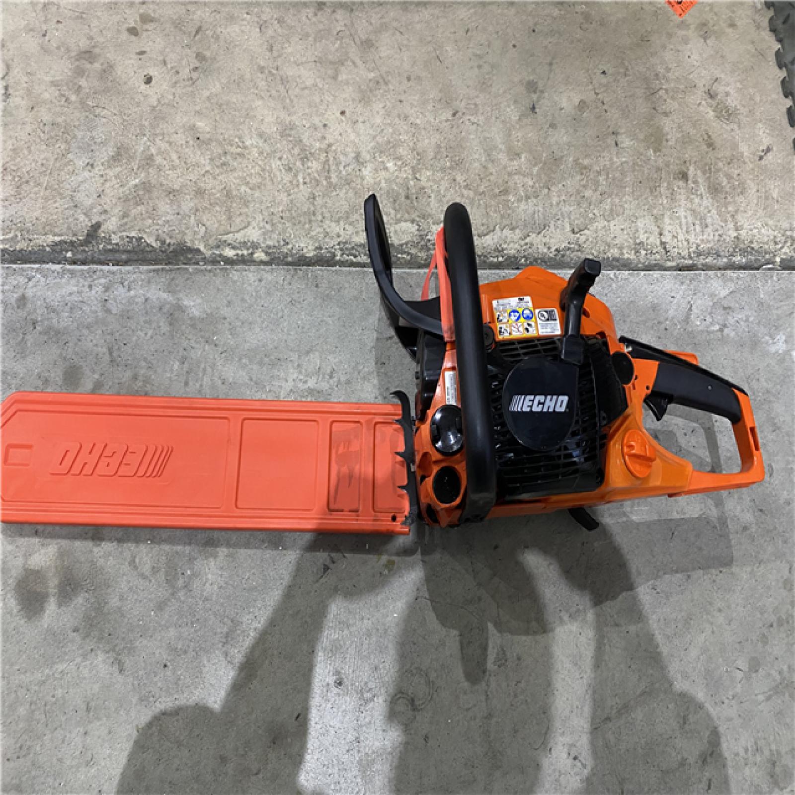 Houston location AS-IS ECHO 20 in. 50.2 Cc 2-Stroke Gas Rear Handle Chainsaw