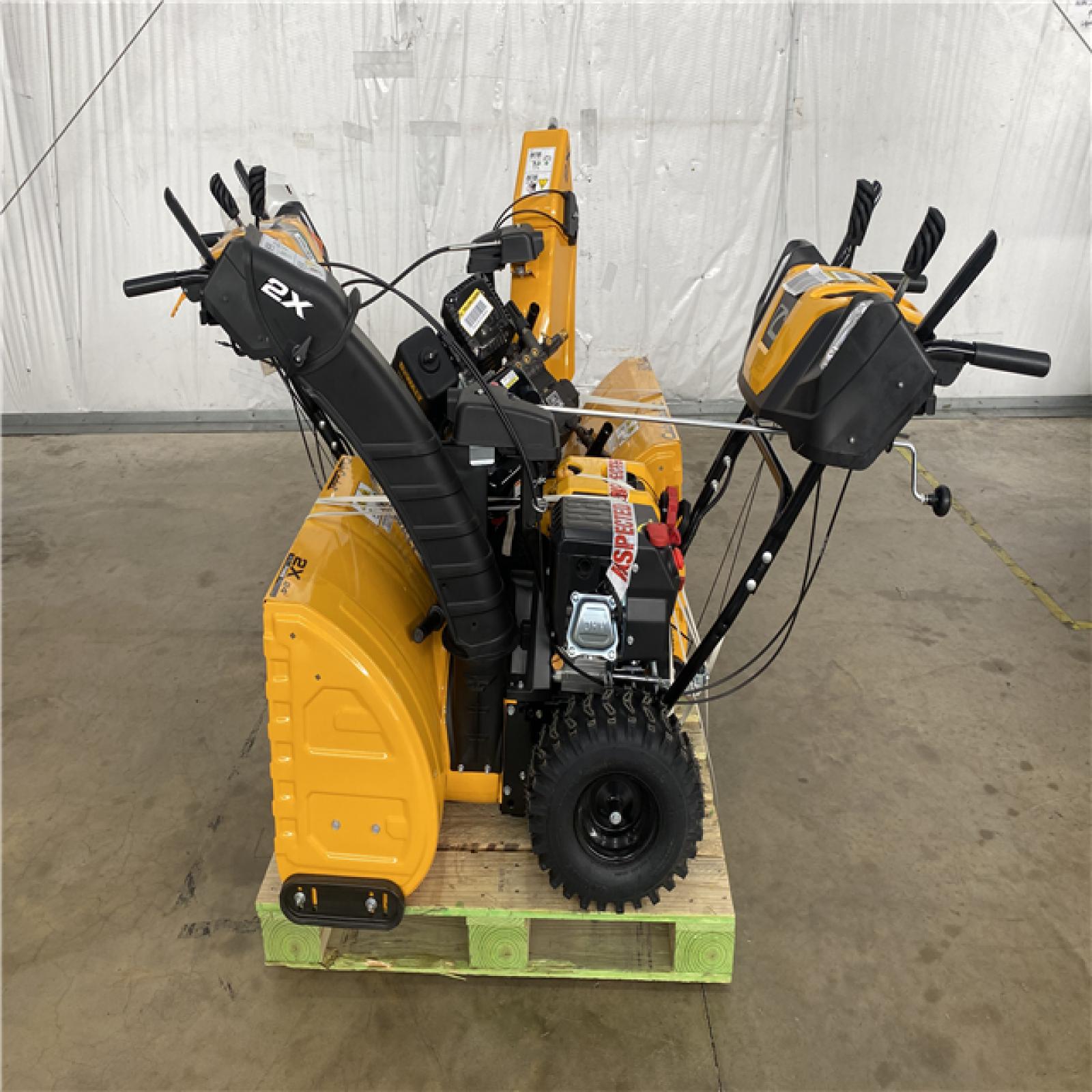 Houston Location - AS-IS Cub Cadet 2x 26''/2x24in  Snow Blower