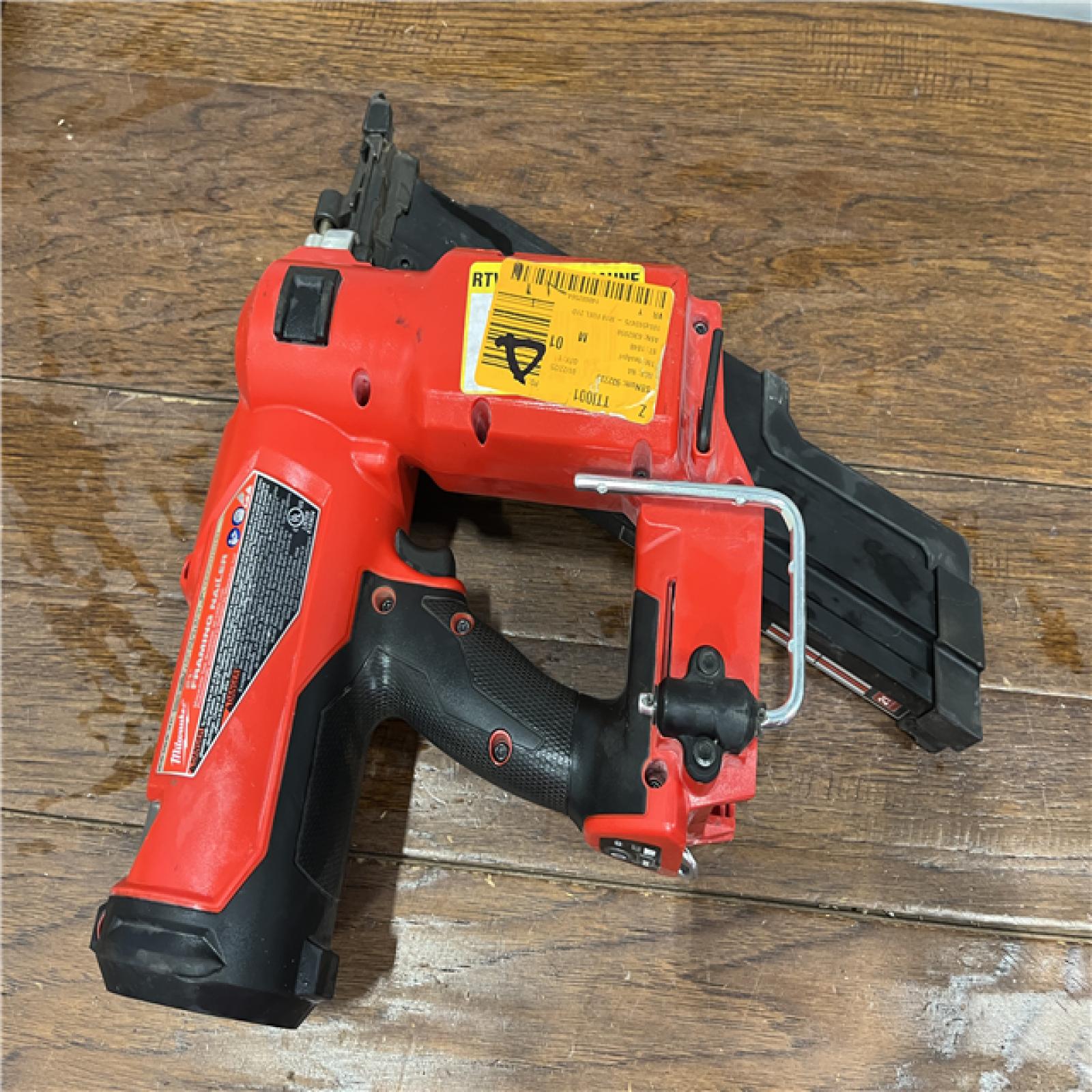 AS-ISMilwaukee 2744-20 M18 FUEL 21-Degree Cordless Framing Nailer (Tool Only)