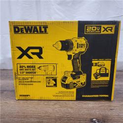 AS-IS DEWALT 20V MAX XR Brushless Cordless 1/2 Drill/Driver Kit