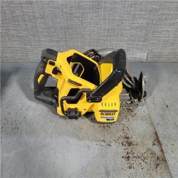 HOUSTON LOCATION - AS-IS DEWALT FLEXVOLT 60V MAX Cordless Brushless 7-1/4 in. Wormdrive Style Circular Saw (Tool Only)