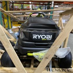 DALLAS LOCATION - RYOBI 80V HP Brushless 42 in. Battery Electric Cordless Riding Lawn Tractor