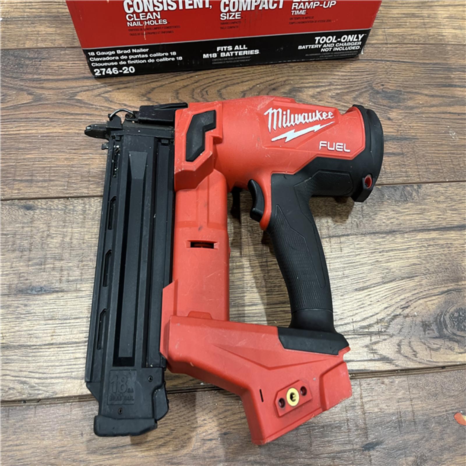 AS-IS Milwaukee M18 FUEL 18 Gauge Brad Nailer