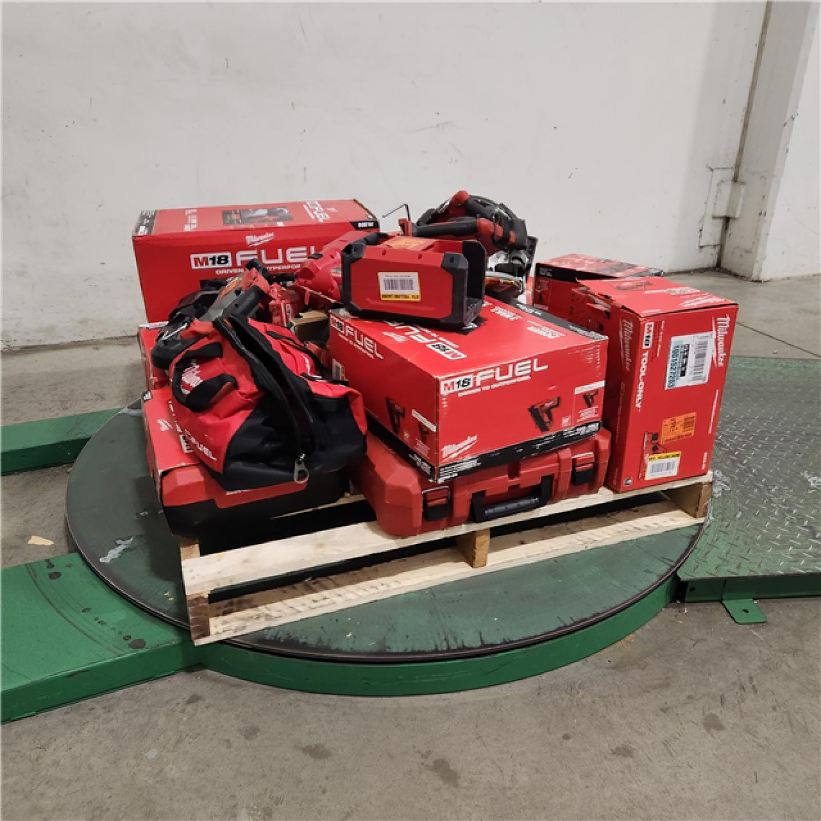 Dallas Location - As-Is MILWAUKEE Tool Pallet