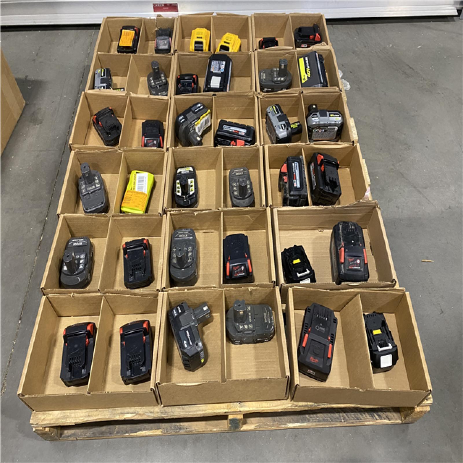 DALLAS LOCATION - AS-IS BATTERY PALLET