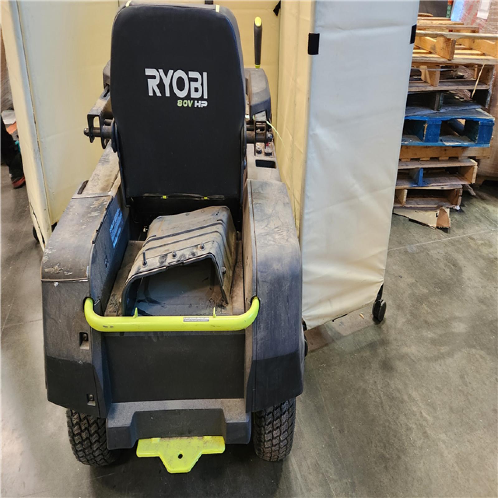 CALIFORNIA AS-IS RYOBI 80V HP BRUSHLESS BATTERY OPERATED MOWER