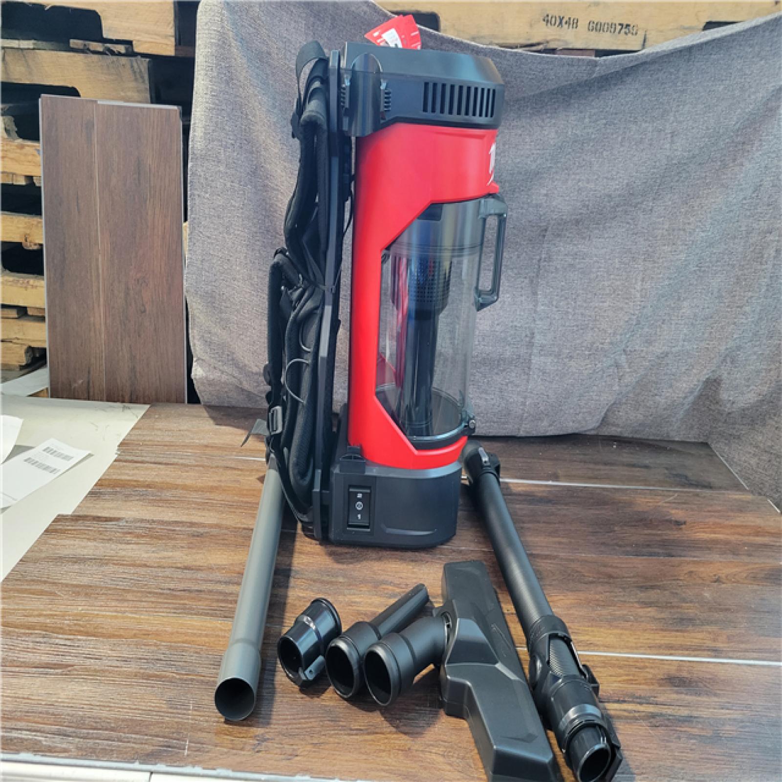 CALIFORNIA NEW MILWAUKEE M18 3-IN-1 BACKPACK VACUUM(BATTERY AND CHARGER NOT INCLUDED)