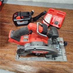 AS-IS  Milwaukee M18 FUEL 18-Volt Lithium-Ion Brushless Cordless 7-1/4 in. Circular Saw Kit