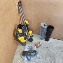 HOUSTON Location-AS-IS-DEWALT 60V MAX 17 in. Cordless Battery Powered String Trimmer and Leaf Blower Combo Kit with (1) 3Ah Battery & Charger NEW!