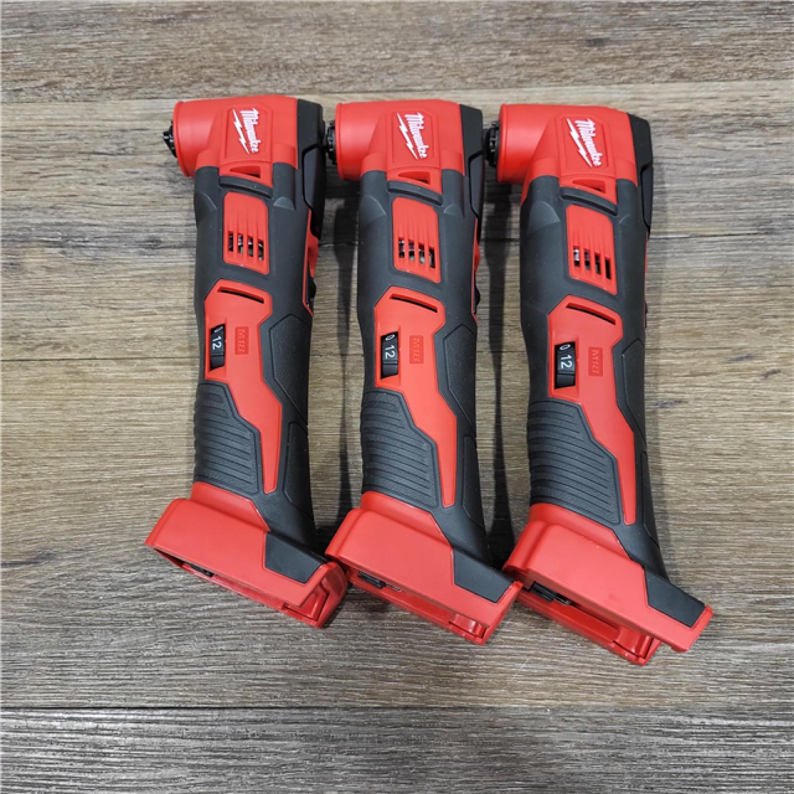 NEW! Milwaukee 2626-20 M18 Lithium-Ion Cordless Multi-Tool (Tool Only) ( LOTE FOR 3)