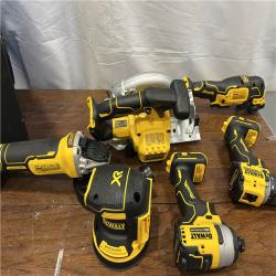 AS-ISDewalt 20-Volt MAX ToughSystem Lithium-Ion 6-Tool Cordless Combo Kit