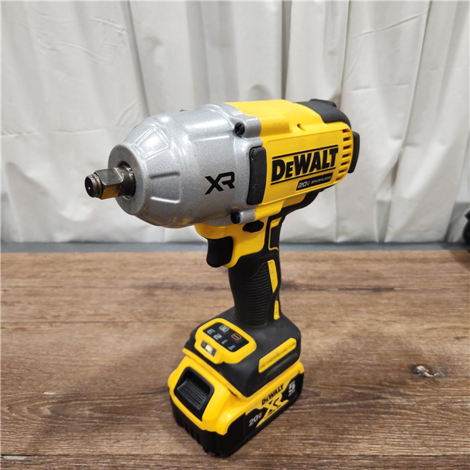 AS-IS DEWALT 20V MAX* XR 1/2  High Torque Impact Wrench with Hog Ring Anvil