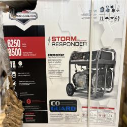 DALLAS LOCATION - Briggs & Stratton Storm Responder 6,250-Watt Gasoline Powered Recoil Start Portable Generator with OHV Engine